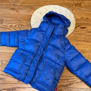 One Kid blue  Puffer Jacket 18M